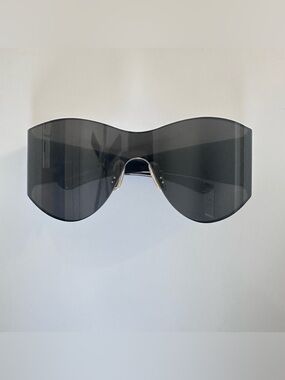 Balenciaga Women's Shield Sunglasses - Black